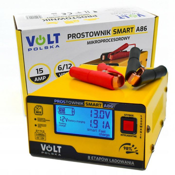Prostownik SMART 6V/12V 15A A86