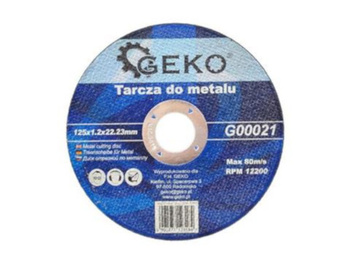 Tarcza Do Metalu 125x 1,2 Geko