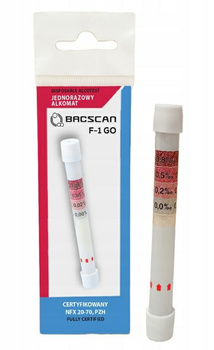 ALKOMAT jednorazowy BACscan F-1 Go -    