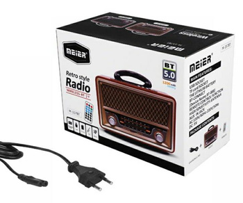 Radio przenośne Ina Retro Meier 157BT   