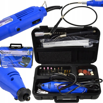 Mini szlifierka z osprzętem 40el 81222  