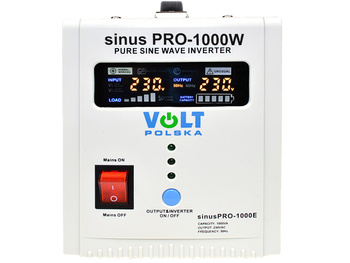 Zasilacz awaryjny Sinuspro-1000E 12V 