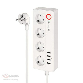 Listwa sieciowa Kruger&Matz 4 gniazda   
