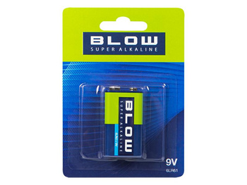 Bateria BLOW SUPER ALKALINE 9V 6LR61    