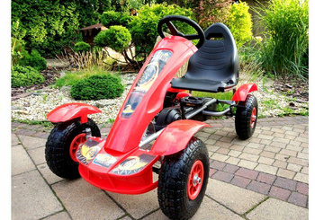 Gokart Na Pedały,Pompowane Koła GM18 cze