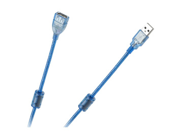Kabel Usb 2.0 Az-Am Przedłużacz 5M Ekran