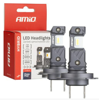 Żarówki samochodowe LED seria HYBRID H7 