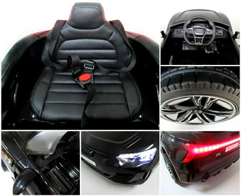 Samochodzik Autko AUDI E-Tron GT Czarny 