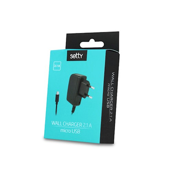 Ładowarka Sieciowa Setty Micro Usb 2,1A