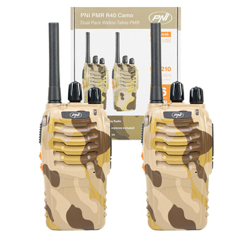 Radiotelefon  PNI PMR R40 CAMO  zestaw  