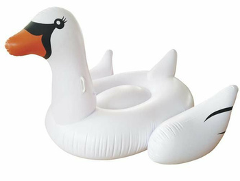 Materac dmuchany łabędź