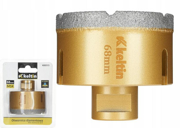 Otwornica diamentowa do gresu 68mm M14  