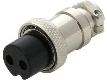 Wtyk Cb Mikrofonowy 2Pin Na Kabel/20-099