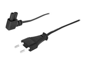 Kabel Zasilający Sieciowy 1,8m kątowy