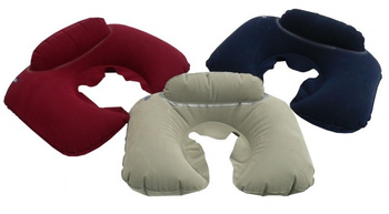 Poduszka Na Szyję Z Zagłówkiem - Czarna