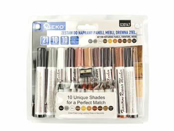 Zestaw do naprawy paneli, mebli, drewna 