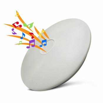 Plafon LED z głośnikiem Bluetooth RGB 24